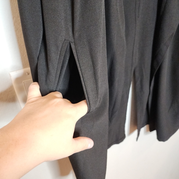 Poetry Oversized Jacket Blazer Cardigan Belted Long Line Lagenlook Size Small - Picture 2 of 13